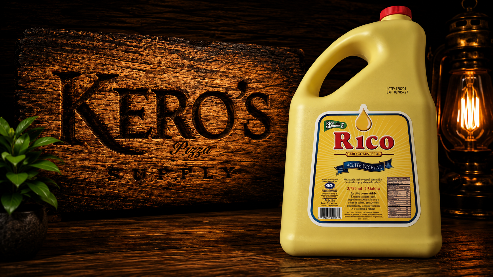 Aceite Vegetal Rico (1 Galón)
